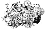 BMW Motorcycle Engine Illustrations